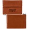 Movie Theater Leather Business Card Holder Front Back Single Sided - Apvl