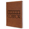 Movie Theater Leather Sketchbook (Personalized)