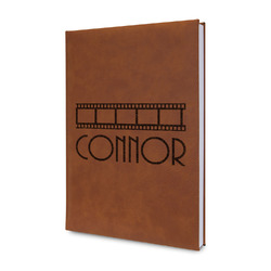 Movie Theater Leather Sketchbook - Small - Double Sided (Personalized)