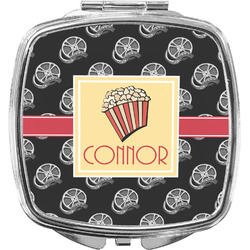 Movie Theater Compact Makeup Mirror w/ Name or Text