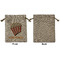 Movie Theater Medium Burlap Gift Bag - Front Approval