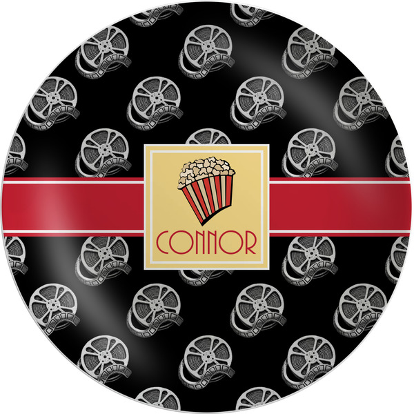 Custom Movie Theater Melamine Plate - 10" (Personalized)