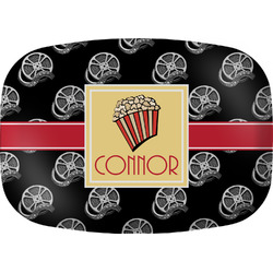 Movie Theater Melamine Platter w/ Name or Text