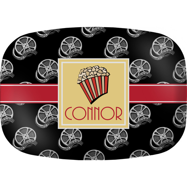 Custom Movie Theater Melamine Platter w/ Name or Text