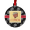Movie Theater Metal Ball Ornament - Front