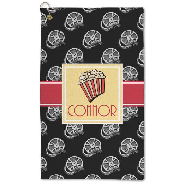 Custom Movie Theater Microfiber Golf Towel (Personalized)