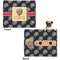 Movie Theater Microfleece Dog Blanket - Large- Front & Back
