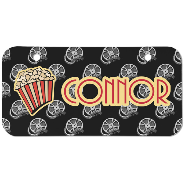 Movie Theater Mini Bicycle License Plate - Two Holes