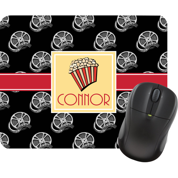 Custom Movie Theater Rectangular Mouse Pad (Personalized)