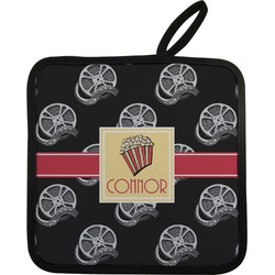 Movie Theater Pot Holder w/ Name or Text