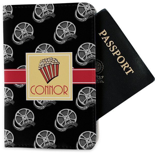 Custom Movie Theater Passport Holder - Fabric w/ Name or Text