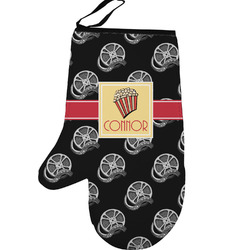 Movie Theater Left Oven Mitt w/ Name or Text
