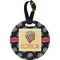 Movie Theater Personalized Round Luggage Tag