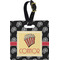 Movie Theater Personalized Square Luggage Tag