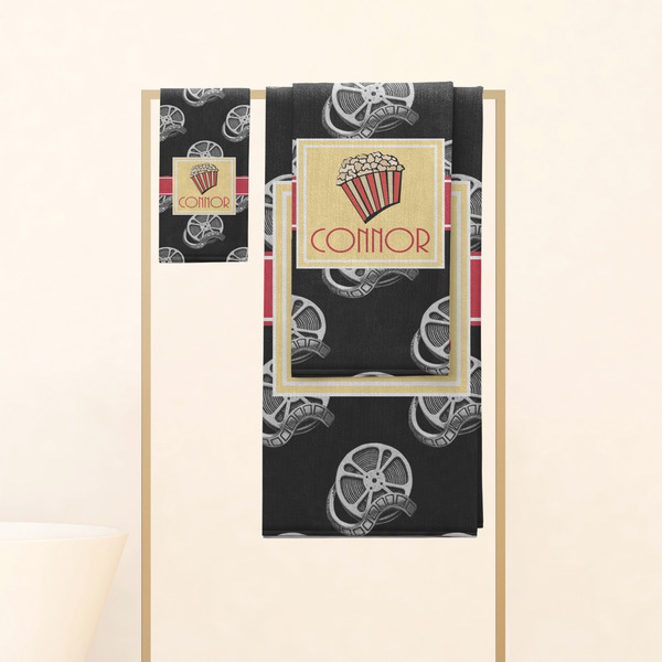 Movie Theater Personalized Towel Set