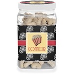 Movie Theater Dog Treat Jar (Personalized)