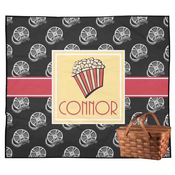 Custom Movie Theater Outdoor Picnic Blanket (Personalized)