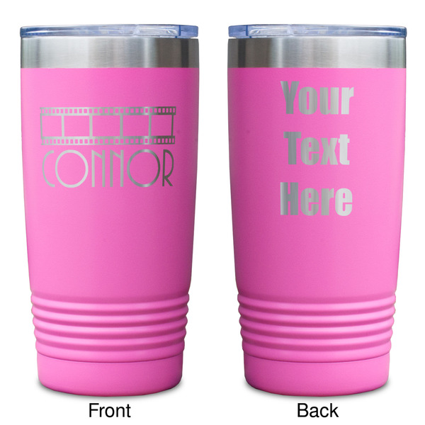 Movie Theater Pink Polar Camel Tumbler - 20oz - Double Sided - Approval
