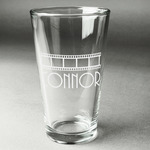 Movie Theater Pint Glass - Engraved (Single) (Personalized)