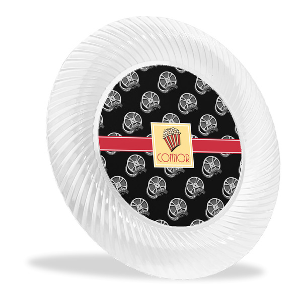 Custom Movie Theater Plastic Party Dinner Plates - 10" (Personalized)