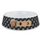 Movie Theater Plastic Dog Bowl - Large (Personalized)