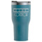 Movie Theater RTIC Tumbler - Dark Teal - Front