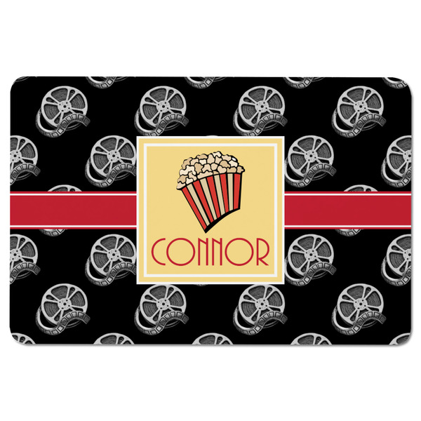 Movie Theater Rectangular Fridge Magnet - FRONT