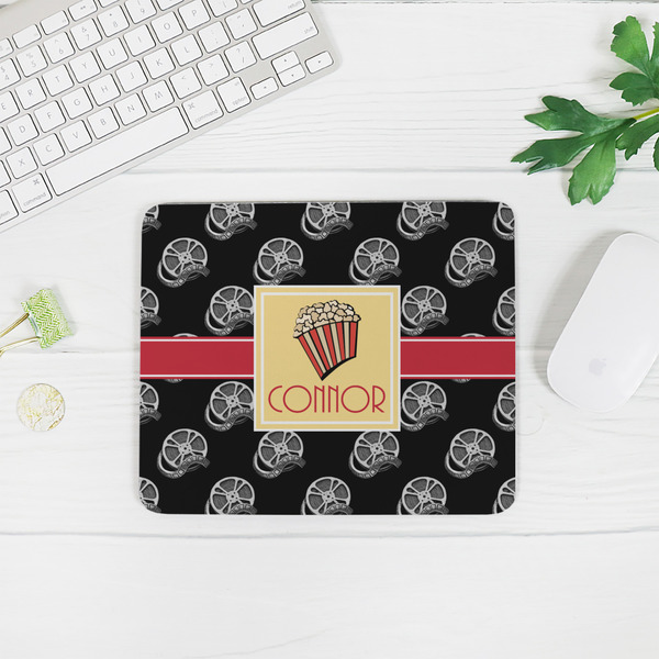 Movie Theater Rectangular Mouse Pad - LIFESTYLE 2