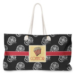 Movie Theater Large Tote Bag with Rope Handles (Personalized)