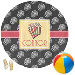 Movie Theater Round Beach Towel (Personalized)