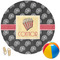 Movie Theater Round Beach Towel (Personalized)