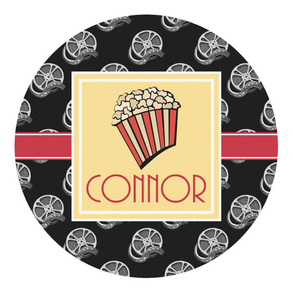 Custom Movie Theater Round Decal - Small (Personalized)