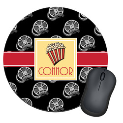 Movie Theater Round Mouse Pad (Personalized)