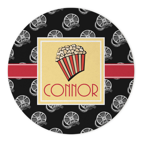 Movie Theater Round Paper Coaster - Approval