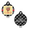 Movie Theater Round Pet Tag - Front & Back