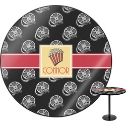 Movie Theater Round Table - 30" (Personalized)