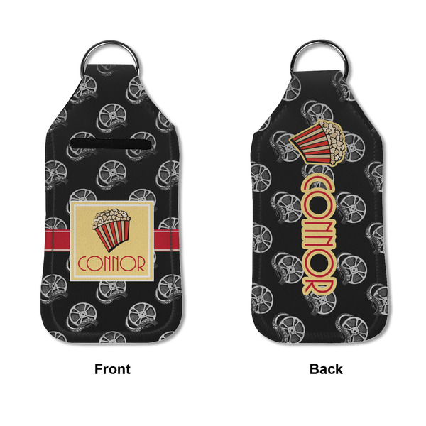 Movie Theater Sanitizer Holder Keychain - Large APPROVAL (Flat)