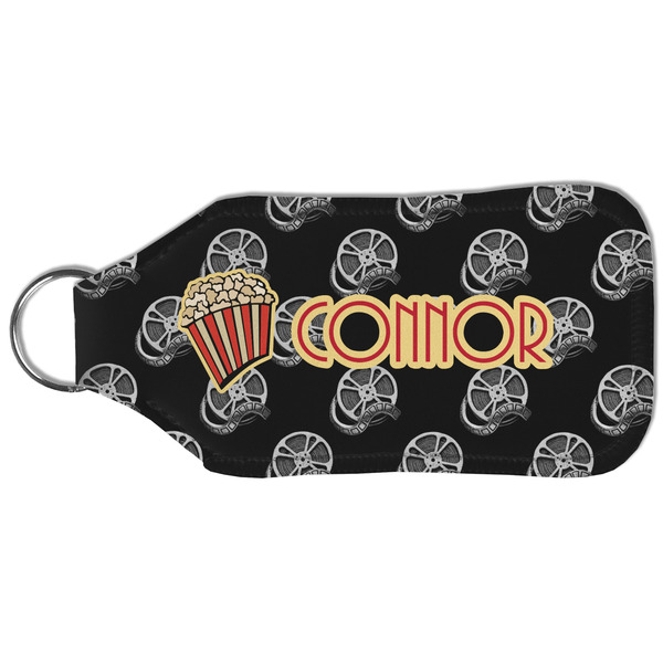 Movie Theater Sanitizer Holder Keychain - Large (Back)