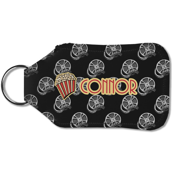Movie Theater Sanitizer Holder Keychain - Small (Back)