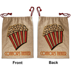Movie Theater Santa Sack - Front & Back (Personalized)