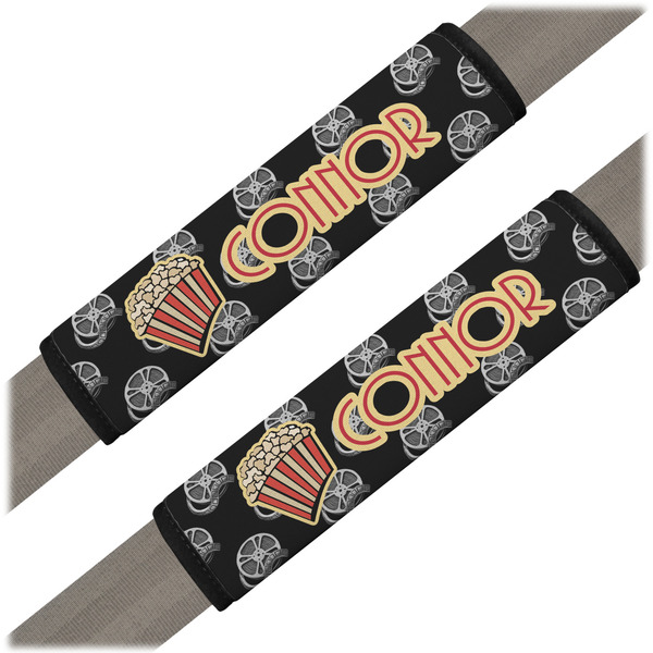 Custom Movie Theater Seat Belt Covers (Set of 2) (Personalized)