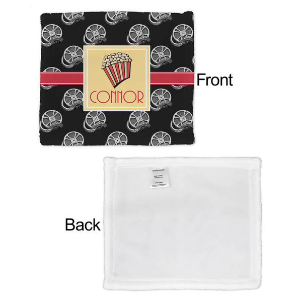 Movie Theater Security Blanket - Front & White Back View