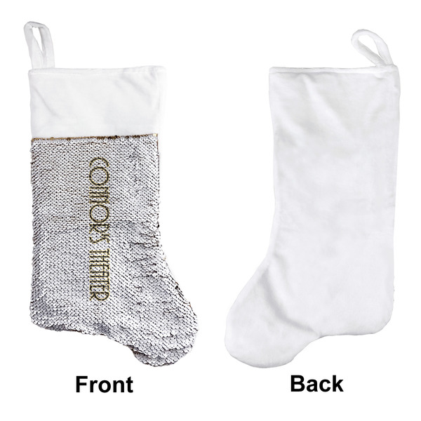 Movie Theater Sequin Stocking - Approval