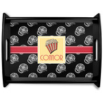 Movie Theater Black Wooden Tray - Large w/ Name or Text