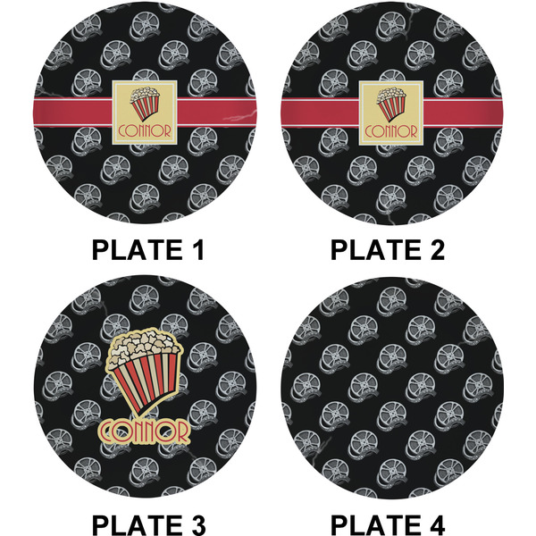 Movie Theater Set of Lunch / Dinner Plates (Approval)