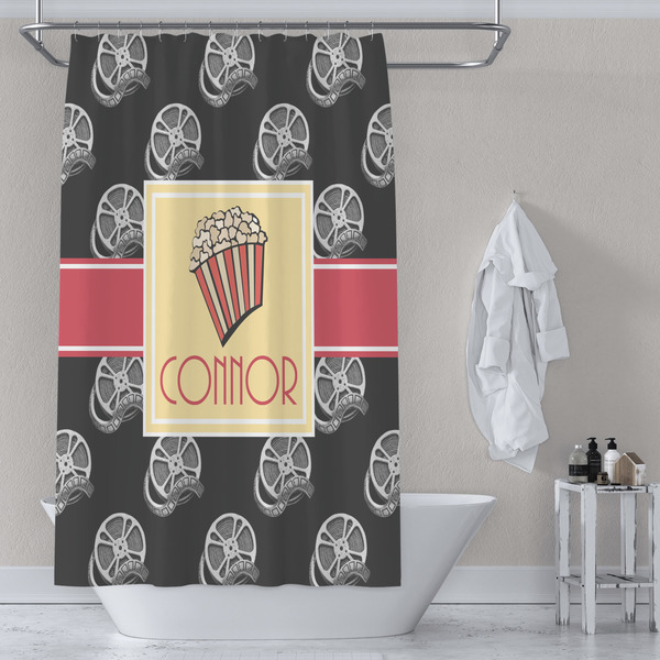 Movie Theater Shower Curtain Lifestyle