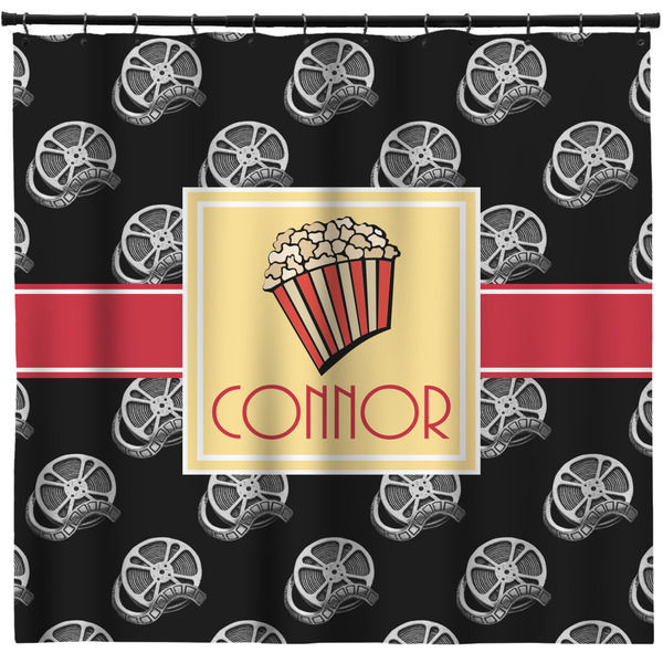 Custom Movie Theater Shower Curtain - Custom Size w/ Name or Text