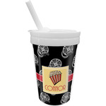 Movie Theater Sippy Cup with Straw (Personalized)