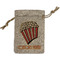Movie Theater Small Burlap Gift Bag - Front (Personalized)