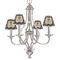 Movie Theater Small Chandelier Shade - LIFESTYLE (on chandelier)